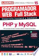 Libro PROGRAMACION WEB Full Stack 15 - PHP y MySQL