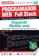 Libro PROGRAMACION WEB Full Stack 20 - Expandir Mobile web