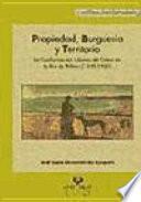 Libro Propiedad, burguesía y territorio