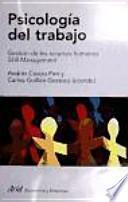 Libro Psicología del trabajo