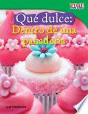 Libro Qué dulce: Dentro de una panadería