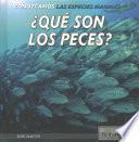Libro ¿Qué son los peces? (What Are Fish?)