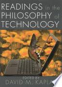 Libro Readings in the Philosophy of Technology