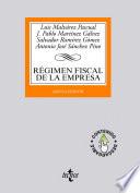 Libro Régimen fiscal de la Empresa