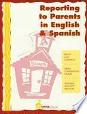 Libro Reporting to Parents in English and Spanish