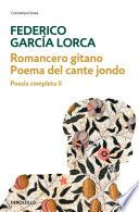 Libro Romancero gitano | Poema del cante jondo (Poesía completa 2)