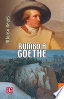 Libro Rumbo a Goethe