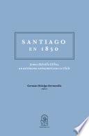 Libro Santiago en 1850