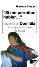 Libro Si me permiten hablar...