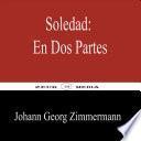 Libro Soledad: En Dos Partes