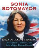 Libro Sonia Sotomayor (Spanish Edition)