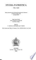 Libro Studia Patristica