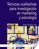 Libro Técnicas cualitativas para investigación en marketing y psicología