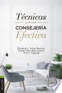 Libro Técnicas para una consejería efectiva