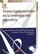 Libro Temas fundamentales en la investigación educativa