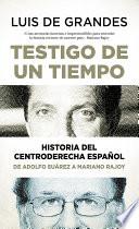 Libro Testigo de un tiempo