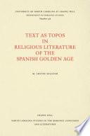 Libro Text as Topos in Religious Literature of the Spanish Golden Age