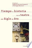 Libro Tiempo e historia en el teatro del Siglo de Oro