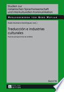 Libro Traduccin e industrias culturales