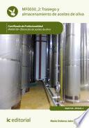 Libro Trasiego y almacenamiento de aceites de oliva. INAK0109