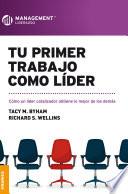 Libro Tu primer trabajo como líder