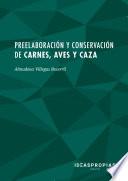 Libro UF0065 Preelaboración y conservación de carnes, aves y caza