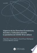 Libro Vigencia de los Derechos Económicos, Sociales y Culturales durante la pandemia de COVID-19 en Jalisco