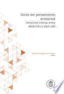 Libro Voces del pensamiento ambiental