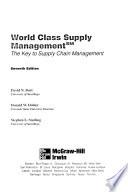 Libro World Class Supply Management